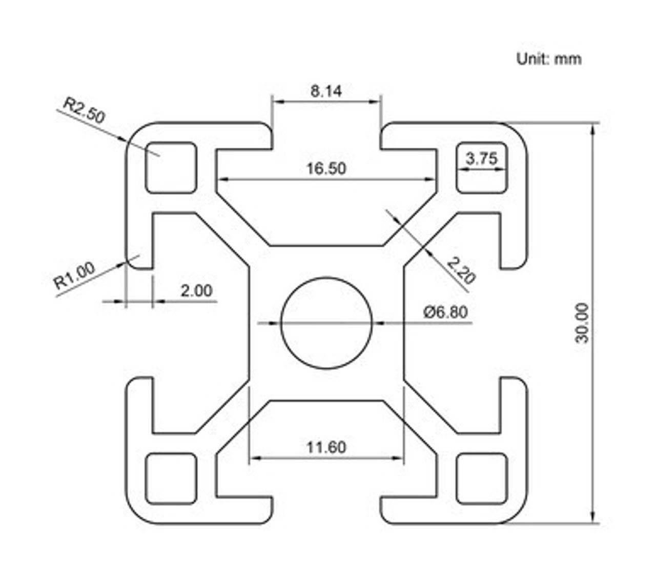 Aqua Illumination - Hydra 32 HD & Hydra 64 HD - 8020/RMS Bracket Mount Set