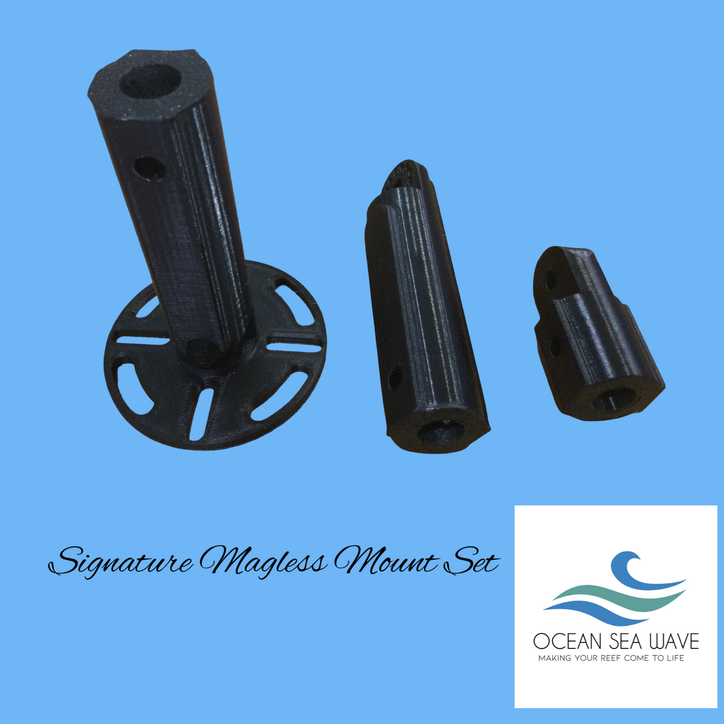 Tunze /Jaboa/ Jecod Fixed Depth drive shafts complete with adjustable Magless mount with 4x nylon screws .