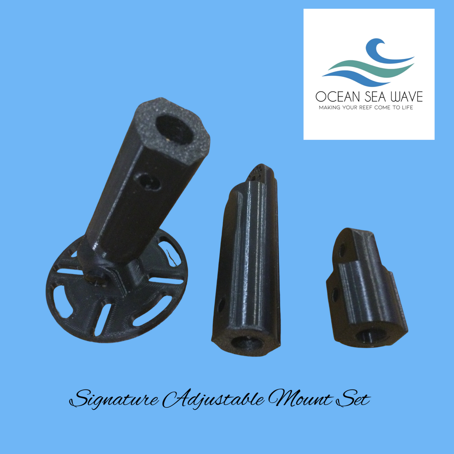 Tunze /Jaboa/ Jecod Fixed Depth drive shafts complete with adjustable Magless mount with 4x nylon screws .